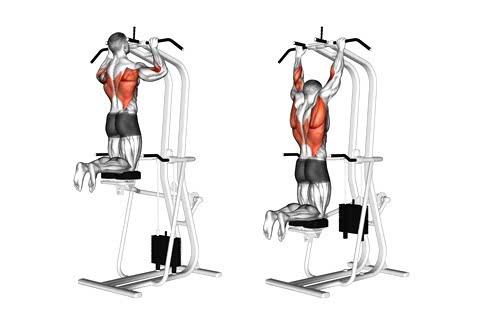 Pull Downs On A Cable Machine